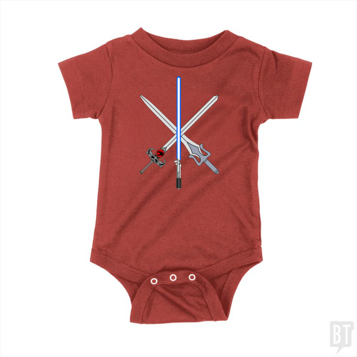 Choose Your Sword Baby One-Piece
