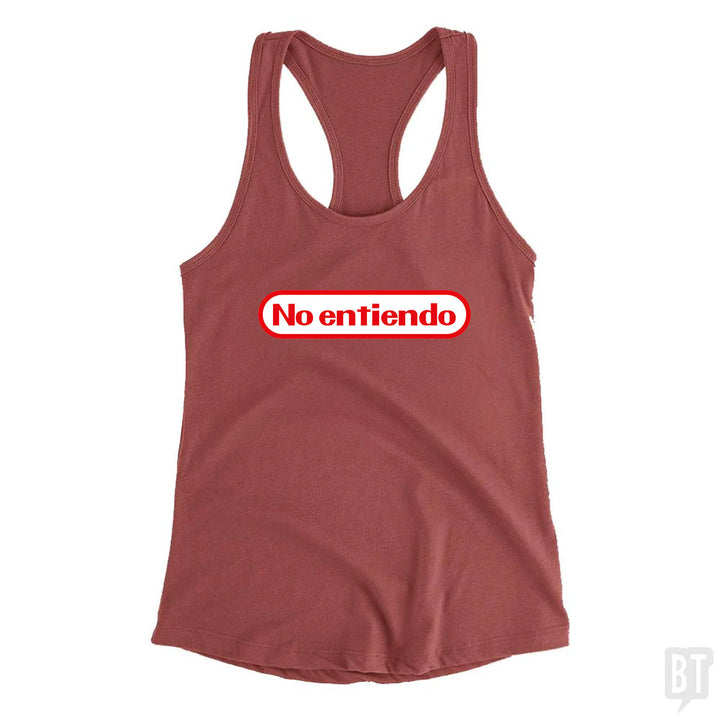 No Entiendo Tank Top