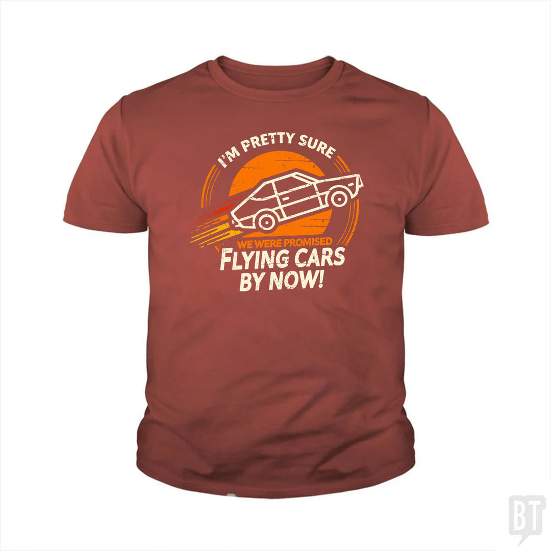 Flying Cars By Now! Kids Shirt