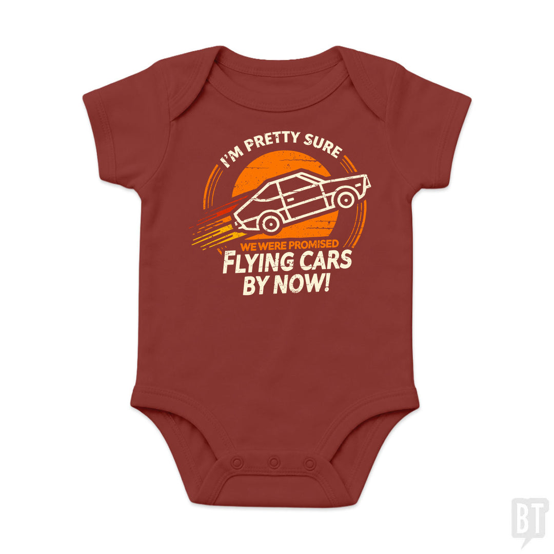 Flying Cars By Now! Baby One-Piece