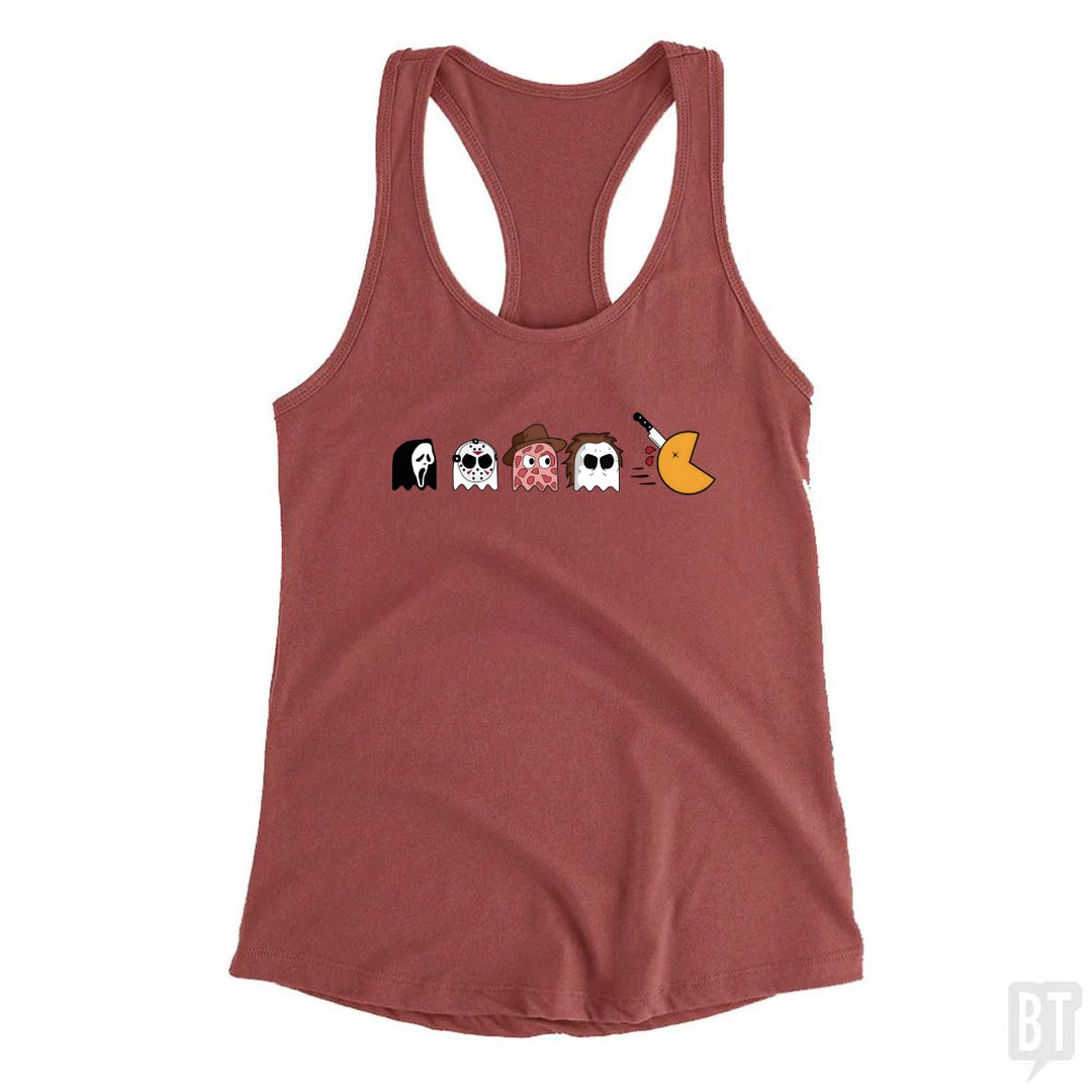 Halloween Horror Characters Tank Top