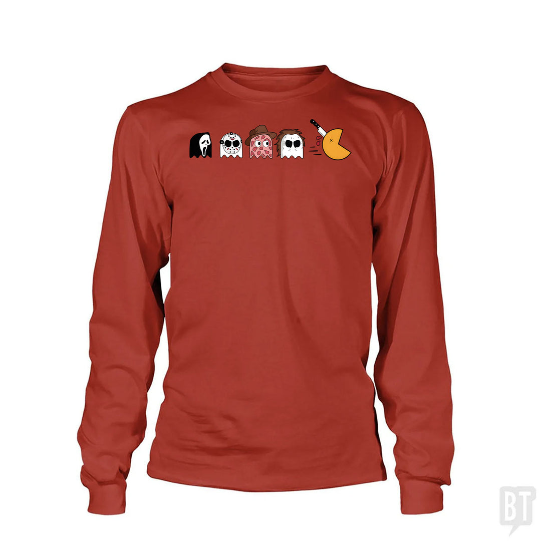 Halloween Horror Characters Long Sleeve