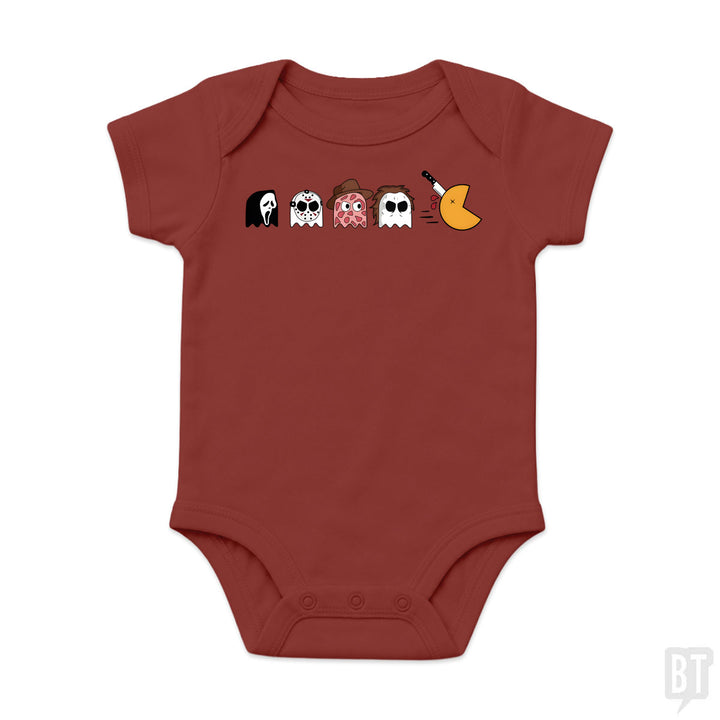 Halloween Horror Characters Baby One-Piece