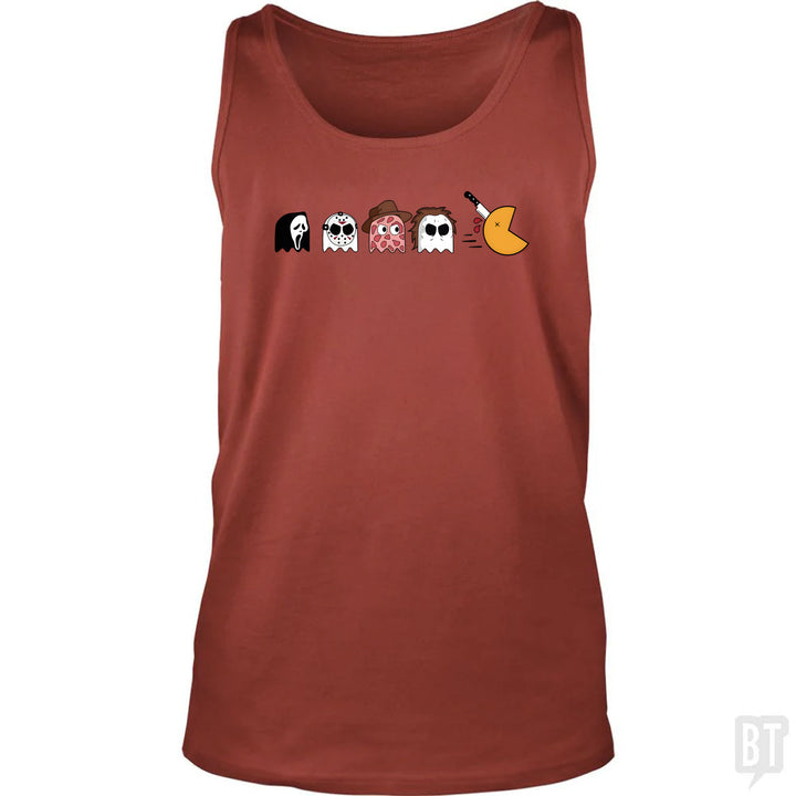 Halloween Horror Characters Tank Top