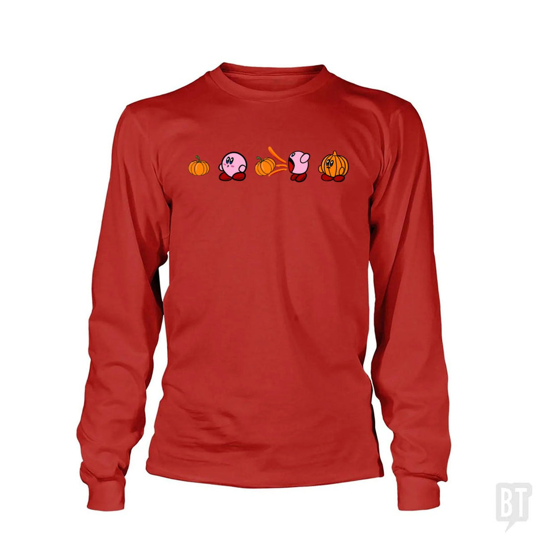 Kirby Pumpkin Long Sleeve
