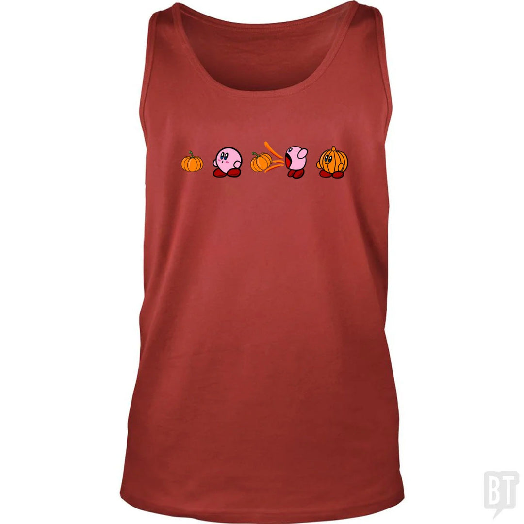 Kirby Pumpkin Tank Top