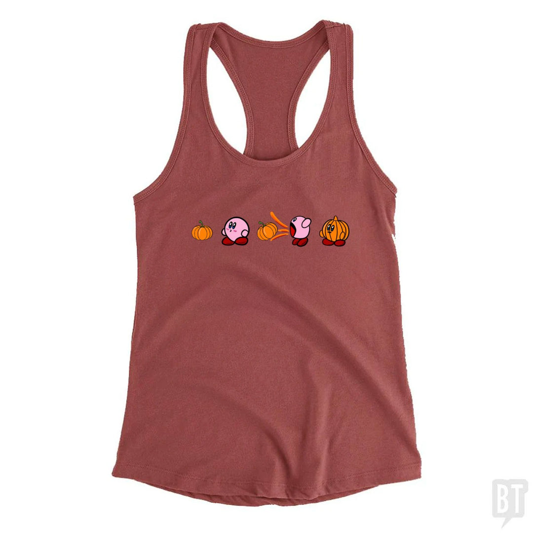 Kirby Pumpkin Tank Top