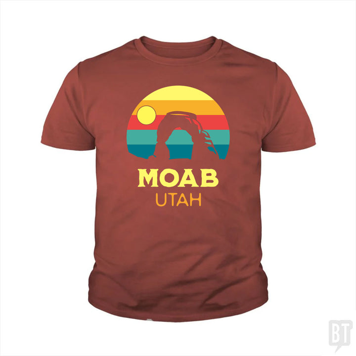 Moab Utah Kids Shirt