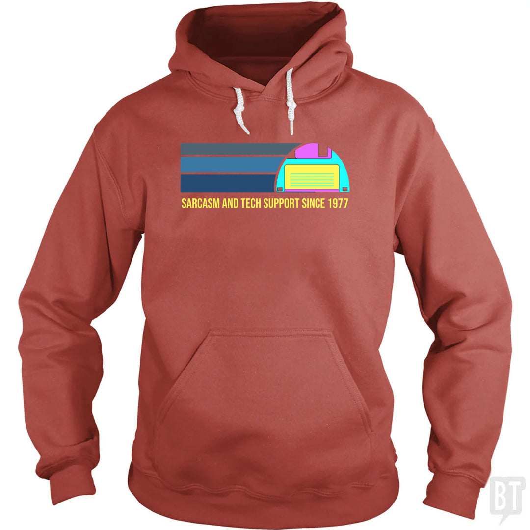 Sarcasm and Tech Support Hoodie