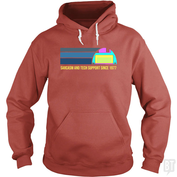 Sarcasm and Tech Support Hoodie