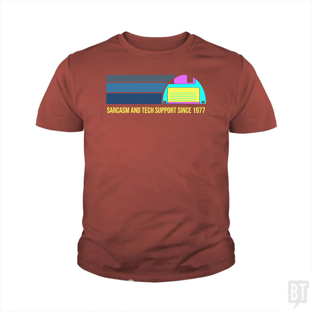 Sarcasm and Tech Support Kids Shirt