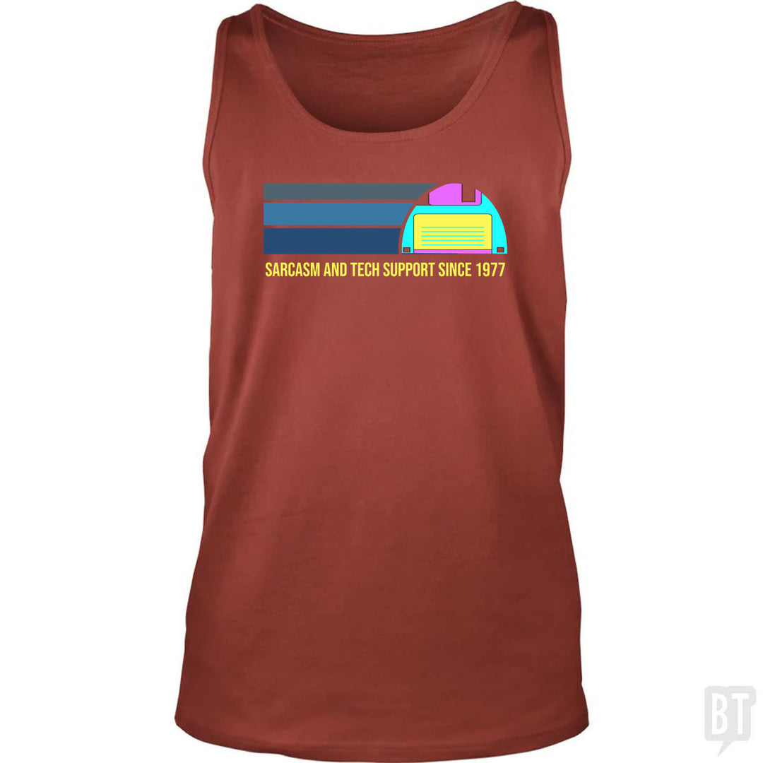Sarcasm and Tech Support Tank Top