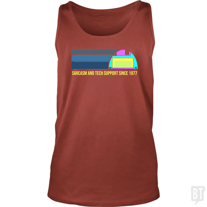Sarcasm and Tech Support Tank Top