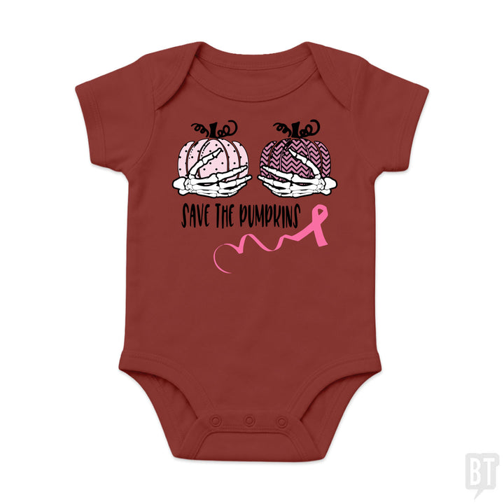 Save The Pumpkins Baby One-Piece