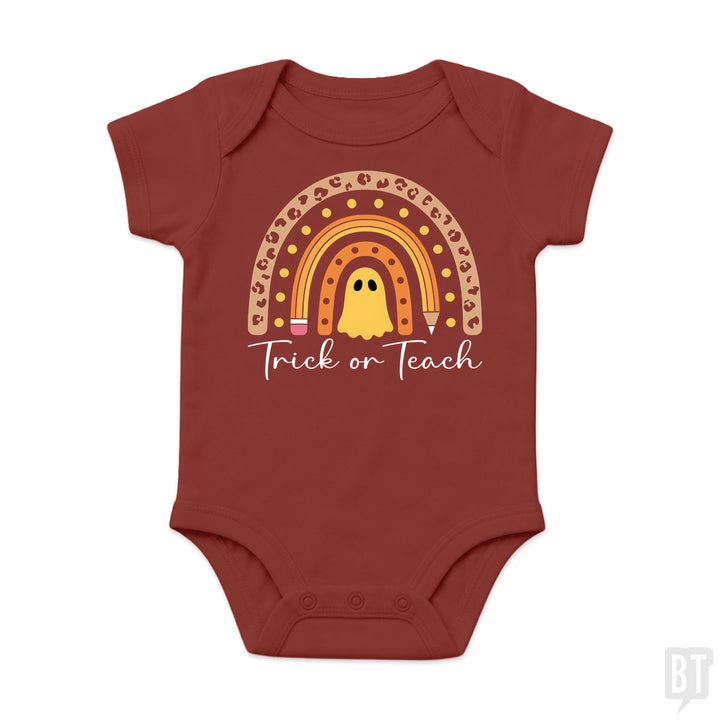 Teacher Halloween Baby One-Piece