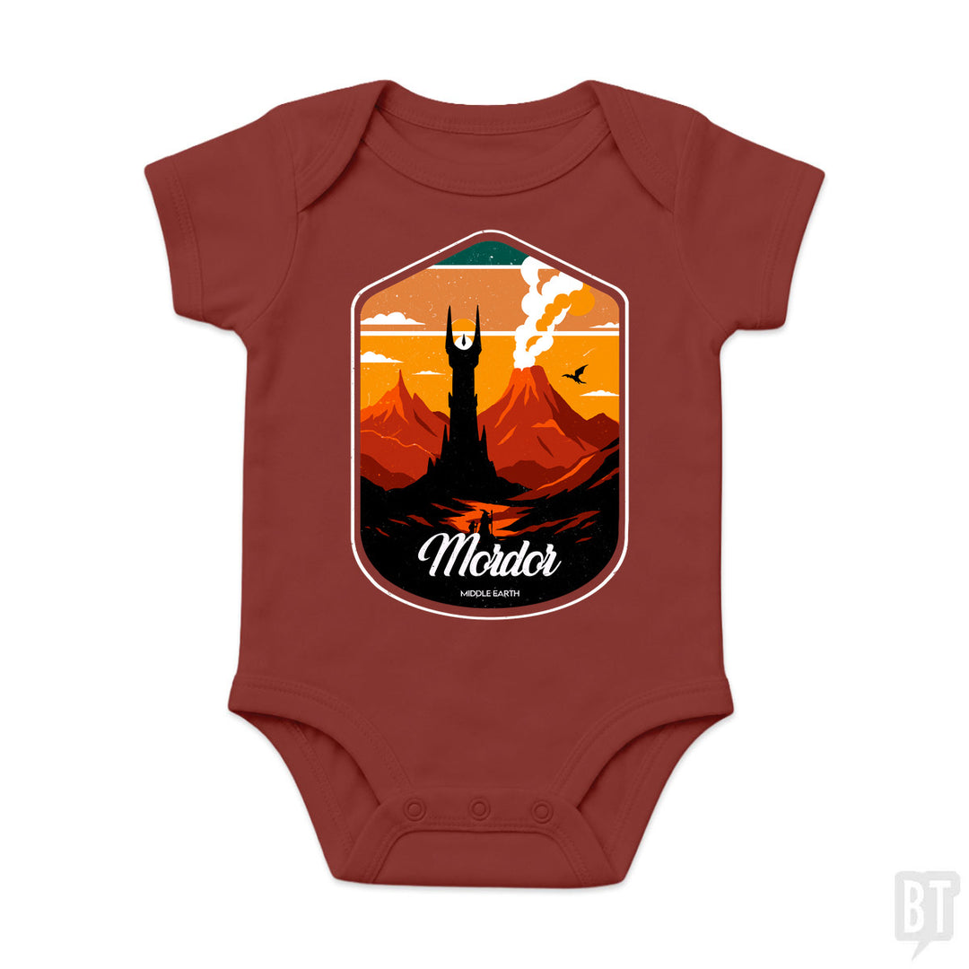Visit Mordor Baby One-Piece