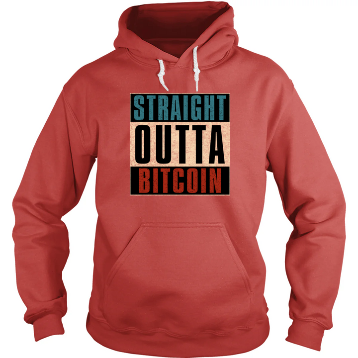 Straight Outta Bitcoin hoodie