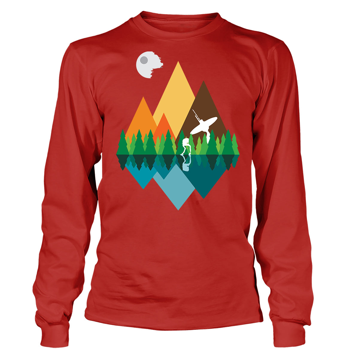 Camping Long Sleeve T-Shirt