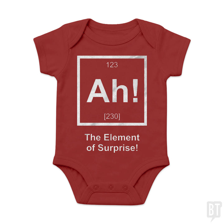 Ah! The Element Of Surprise Baby One-Piece