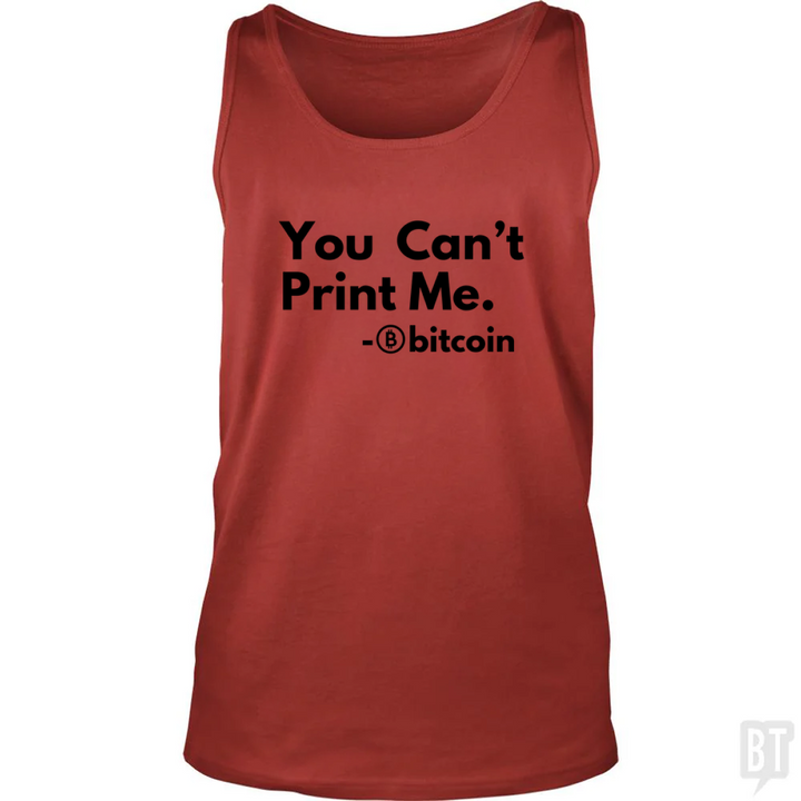You Can’t Print Me Tank Top