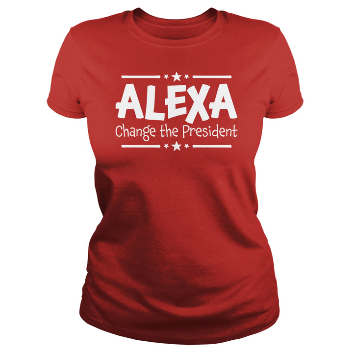 Alexa Change The President