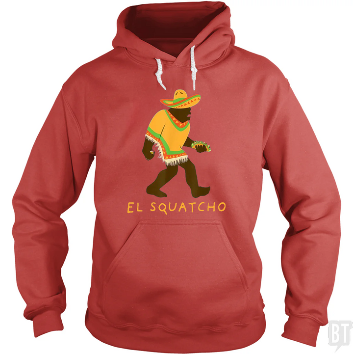Funny El Squatcho Hoodie