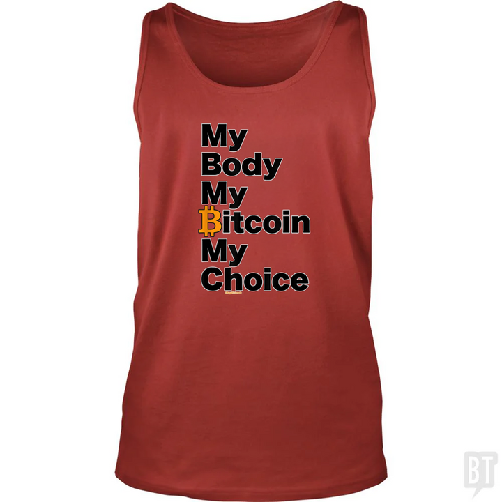My Body My Bitcoin Tank Top