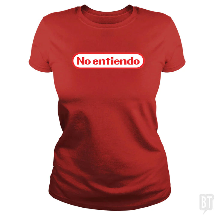 No Entiendo