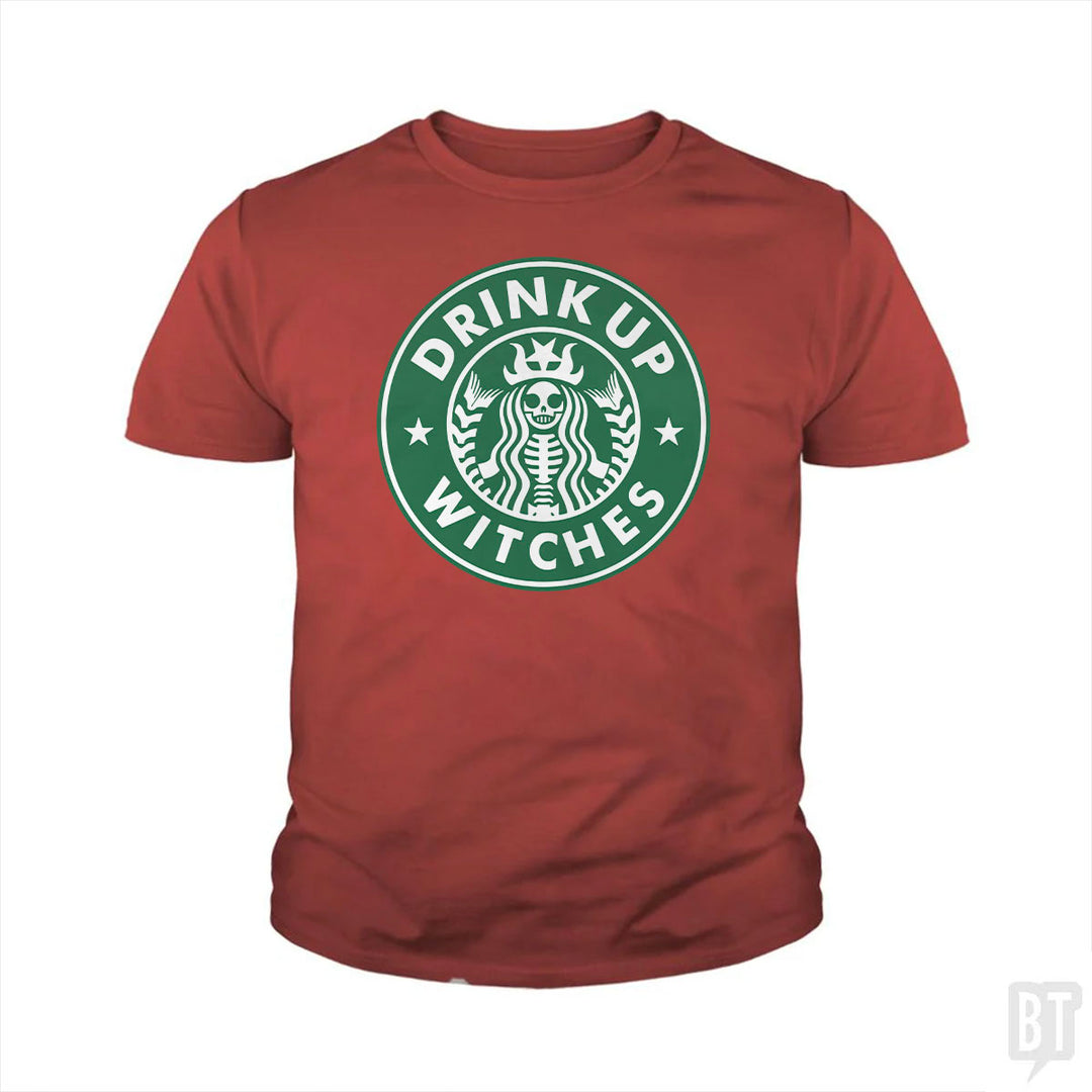 Drink Up Witches Kids Shirt