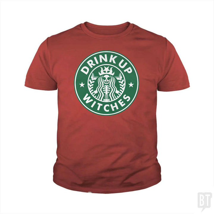 Drink Up Witches Kids Shirt