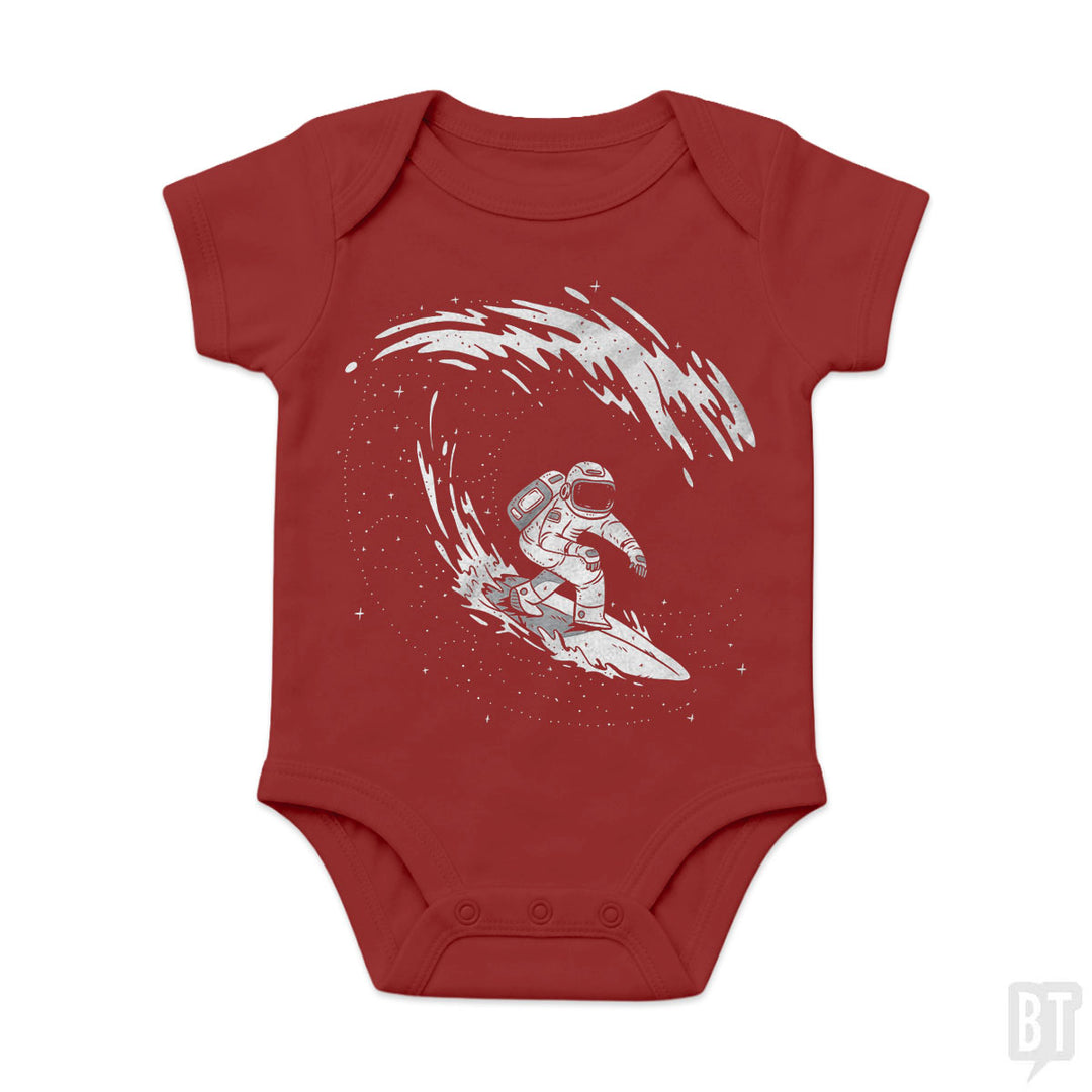 Astronaut Surfer Baby One-Piece