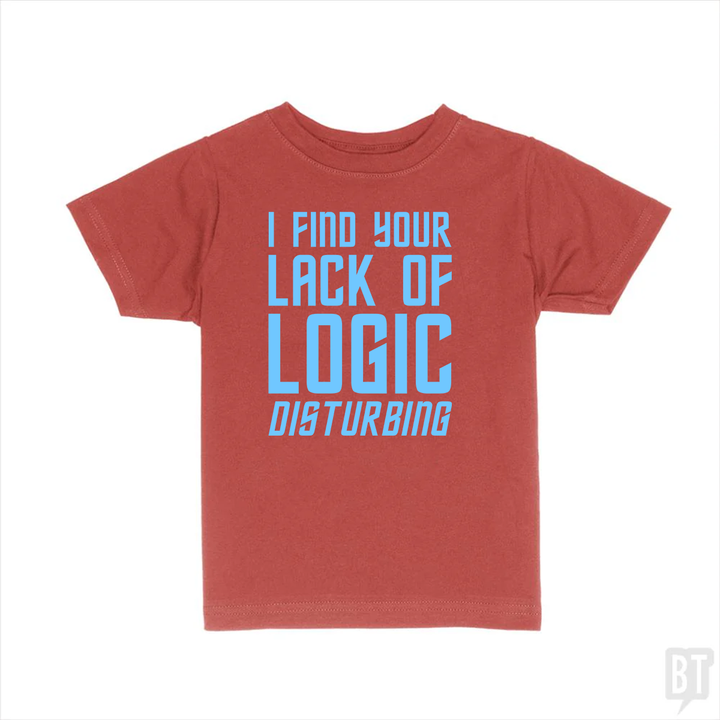 Lack Of Logic Kids Shirt