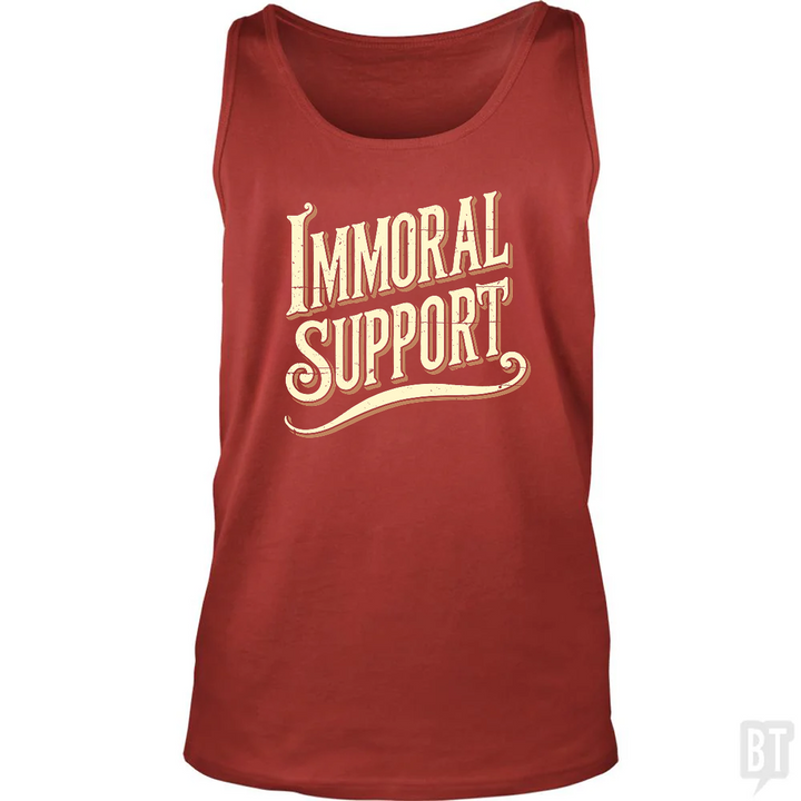 Immoral Support Tank Top