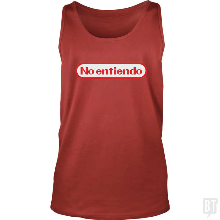 No Entiendo Tank Top
