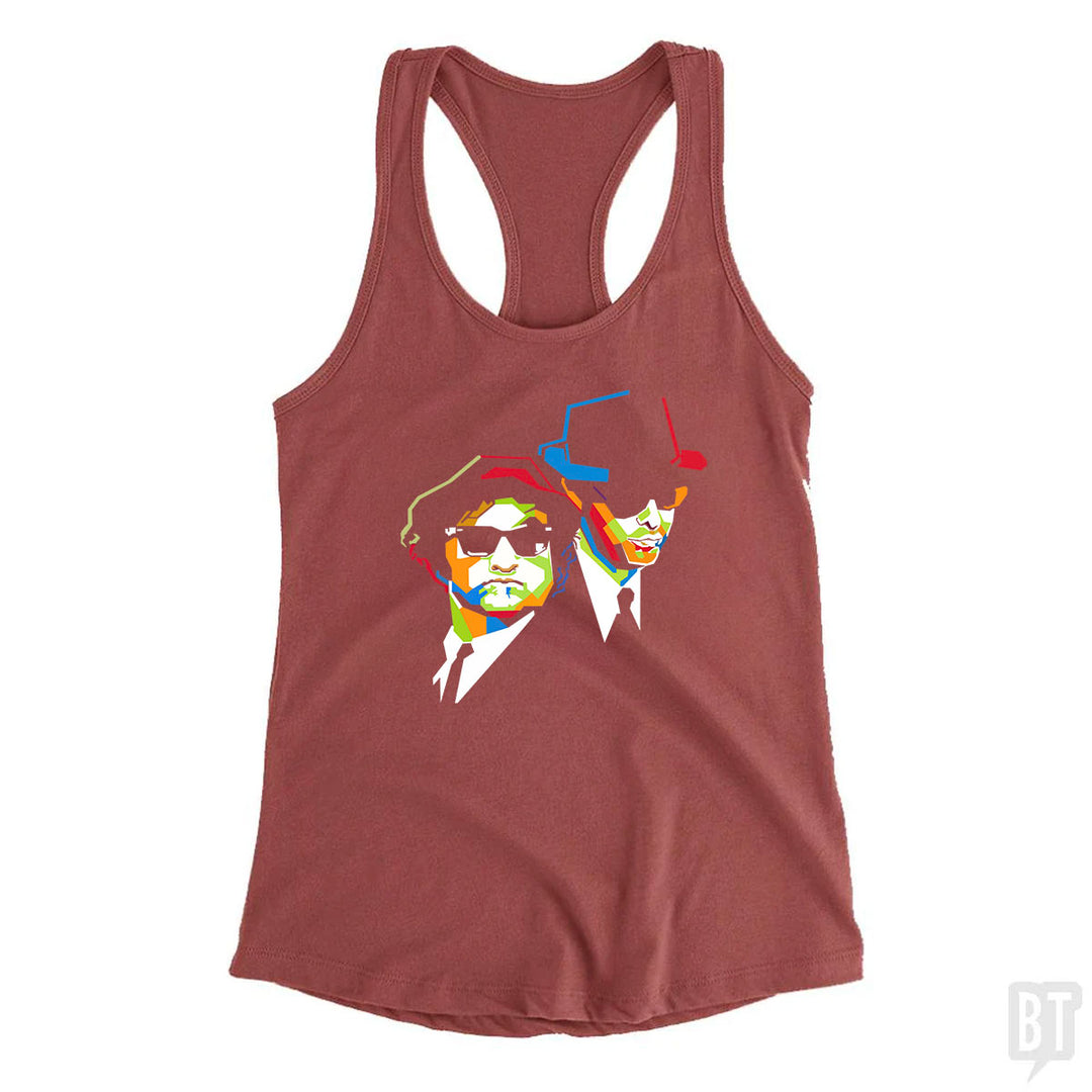 Blues Brothers Cubism Tank Top