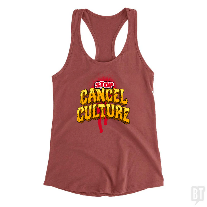 Stop Cancel Culture Tank Top