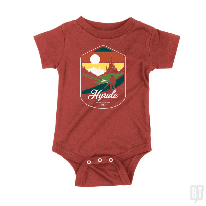 Visit Hyrule Baby One-Piece