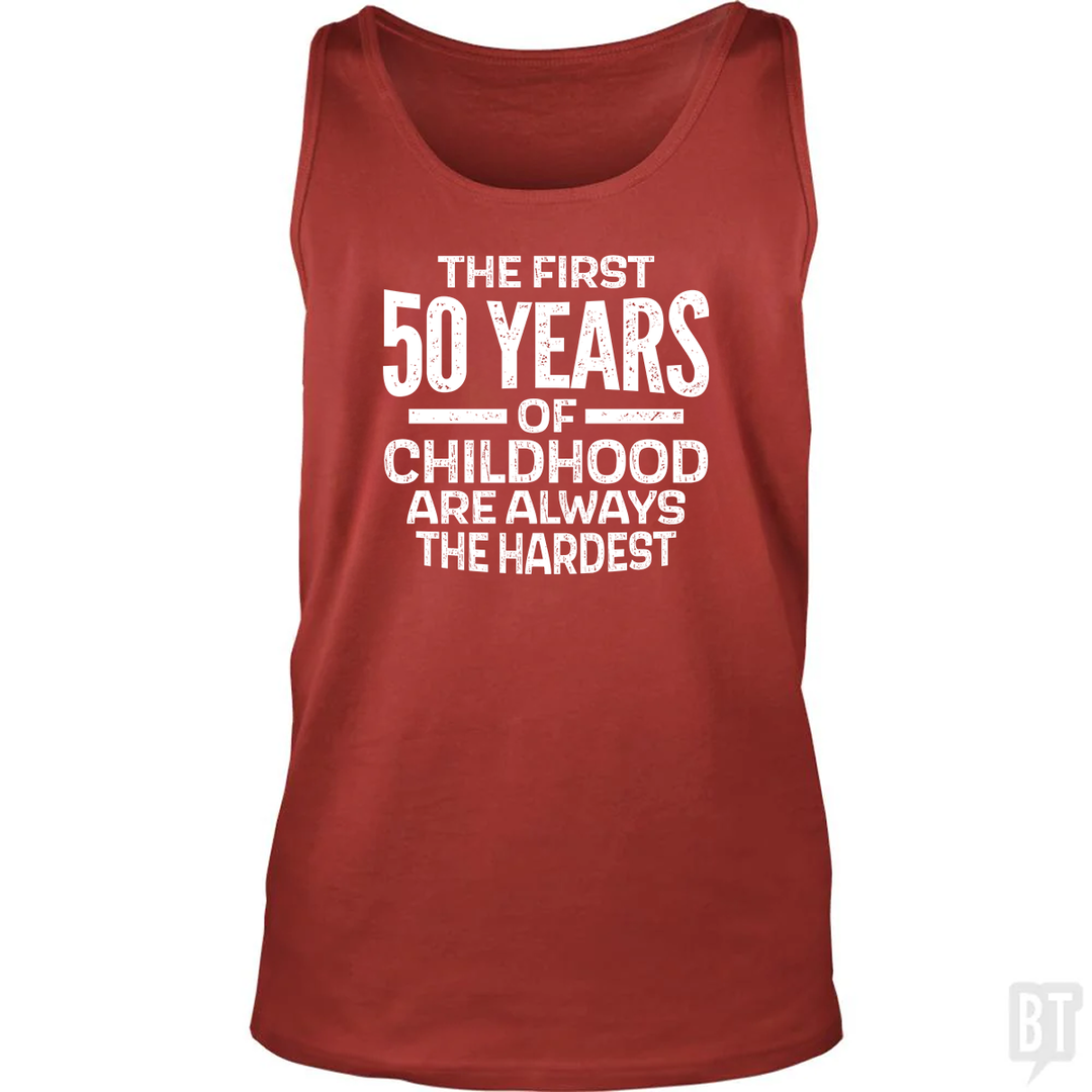 First 50 Years Tank Top