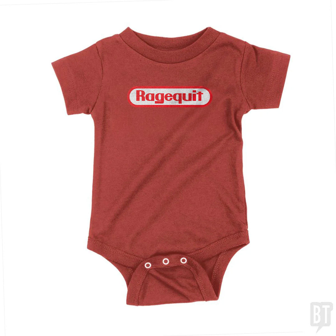 Ragequit Baby One-Piece
