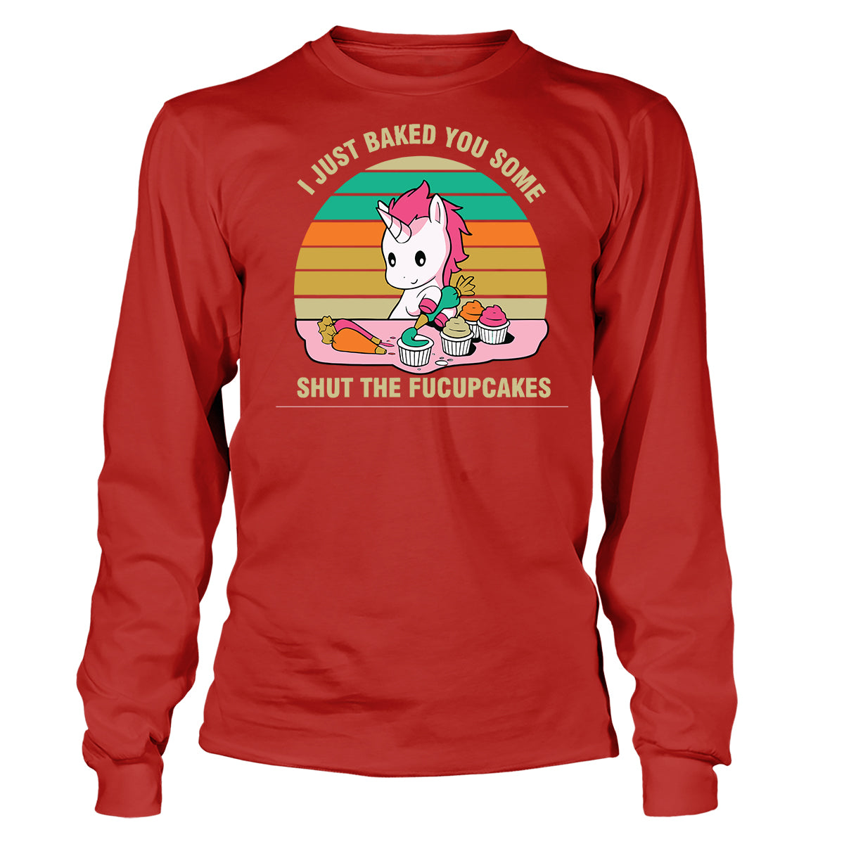 Baking Unicorn Long Sleeve T-Shirt