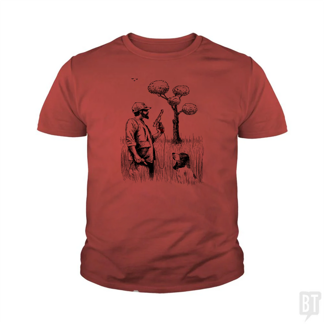 Dog Man Kids Shirt