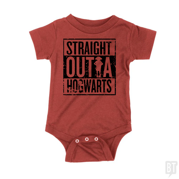 Straight Outta Hogwarts Baby One-Piece