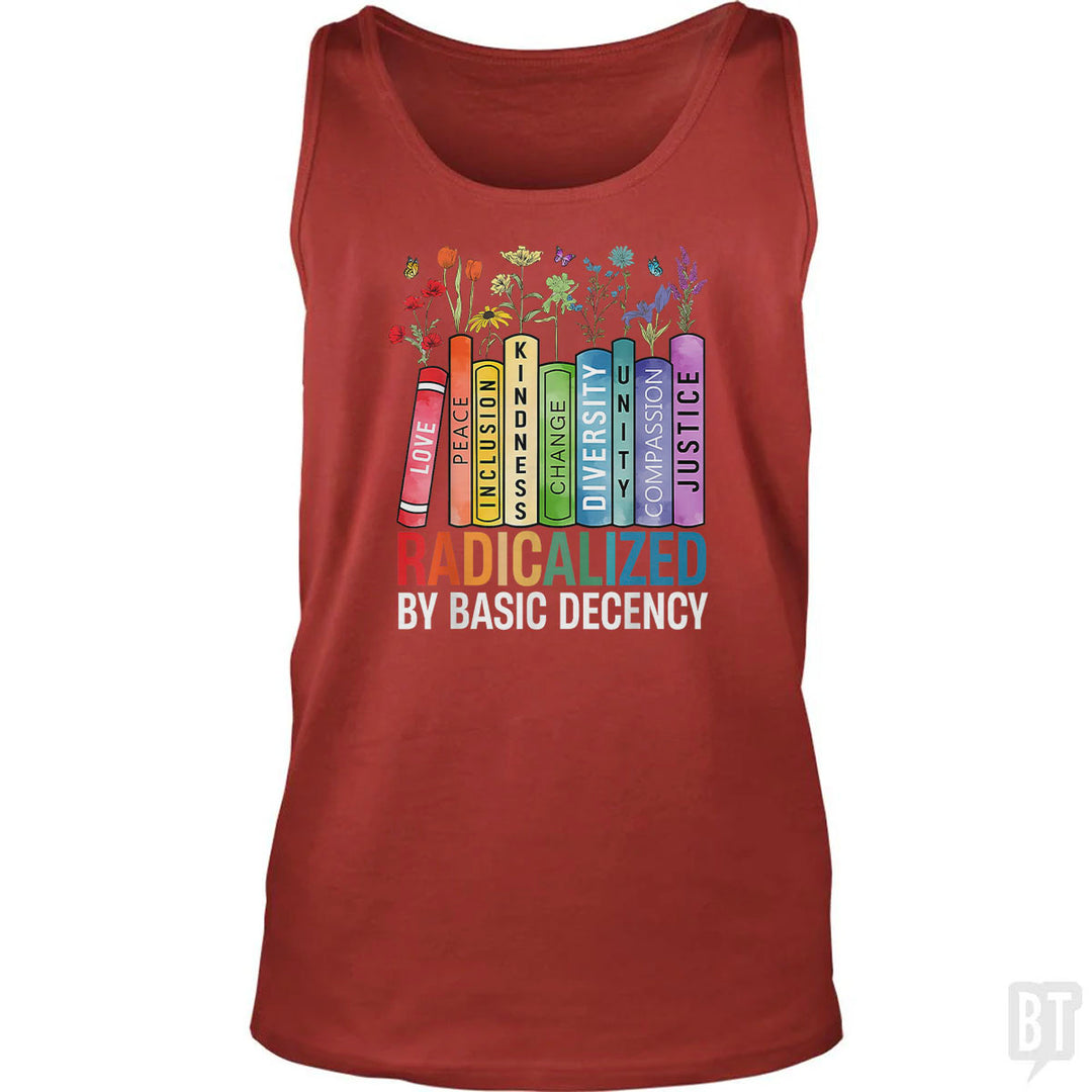 Book Flower Tank Top