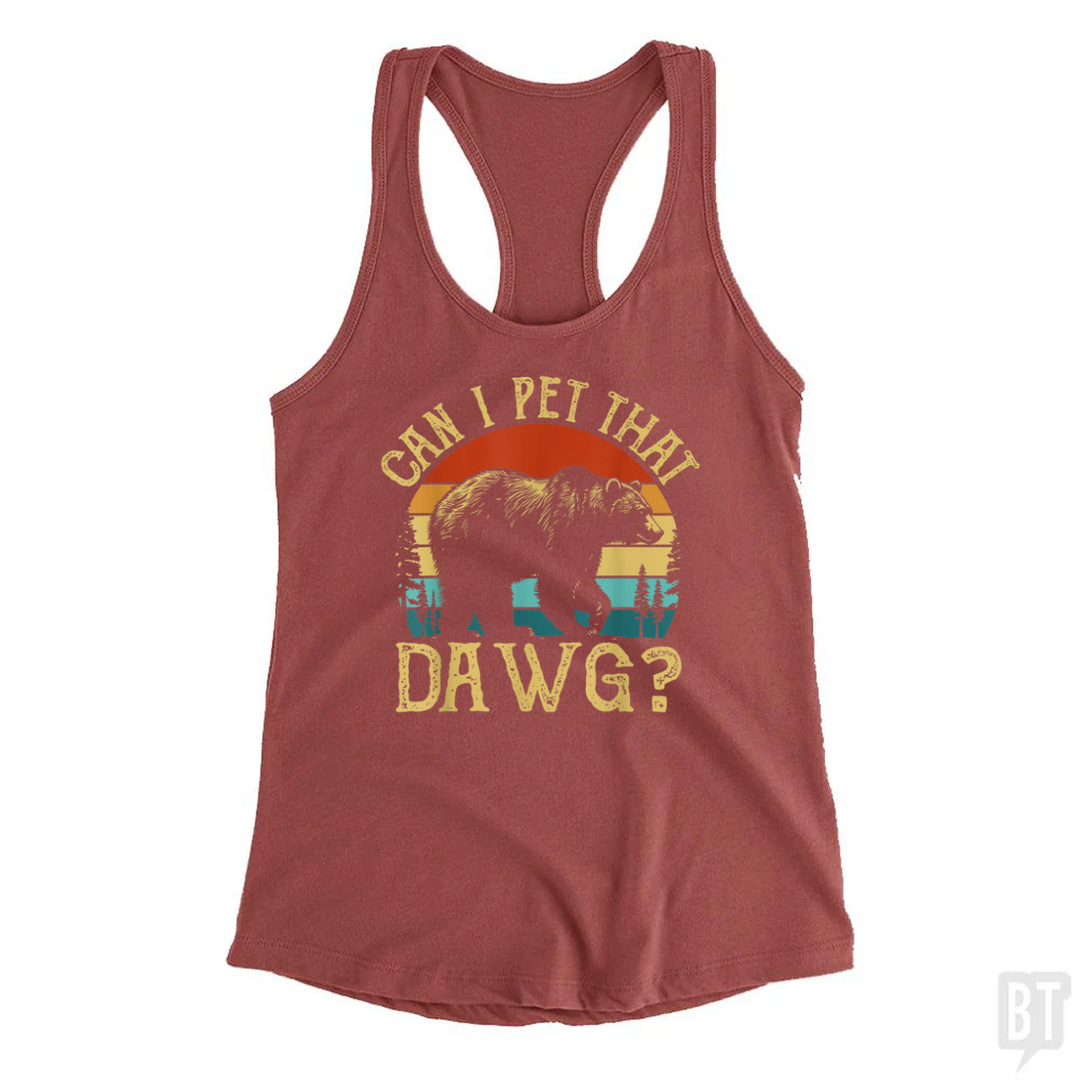 Can I Pet That Dawg Tank Top