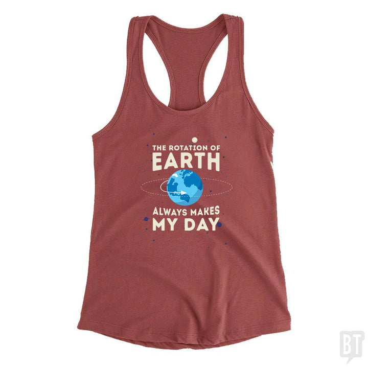 Earth Rotation Tank Top