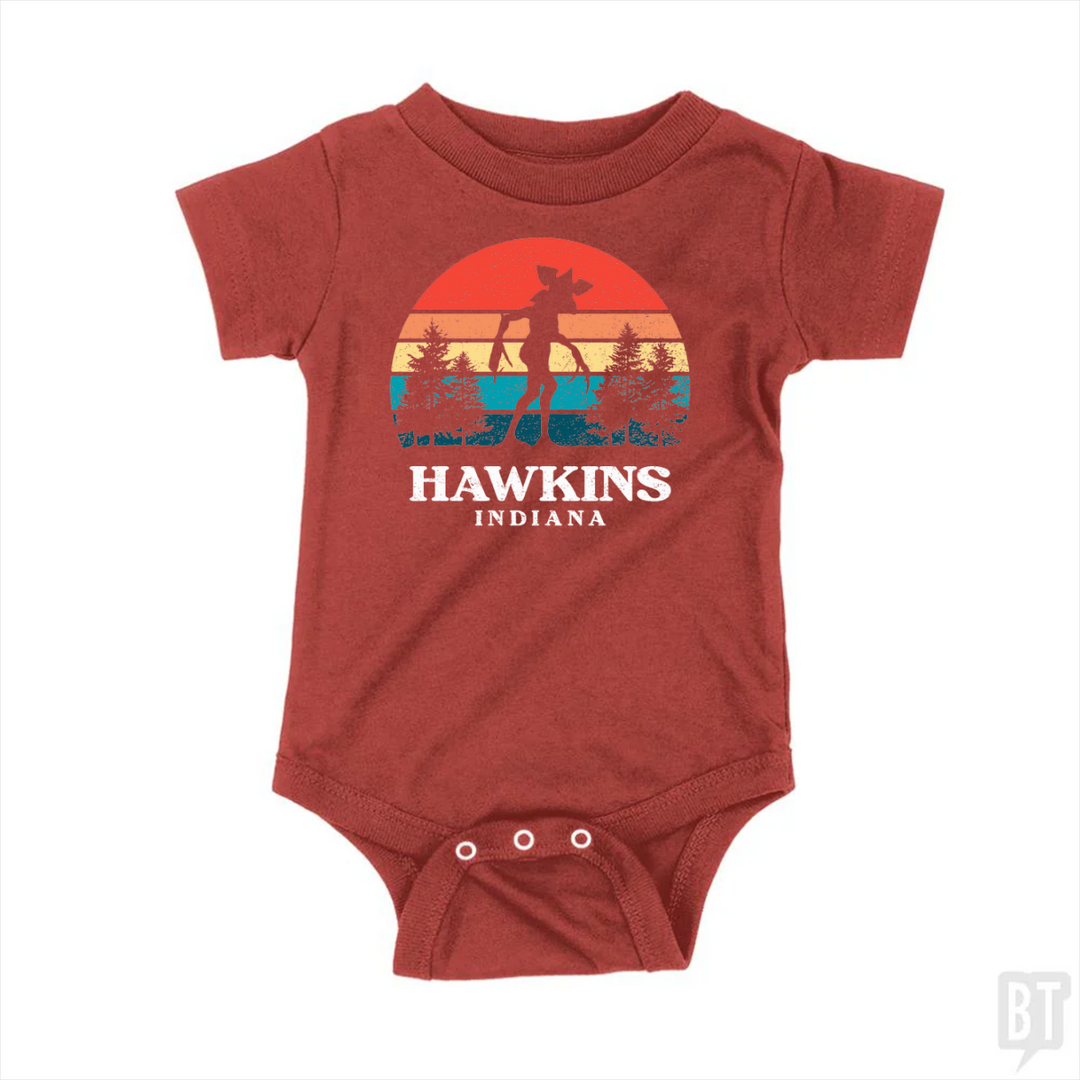 Hawkins Things Baby One-Piece