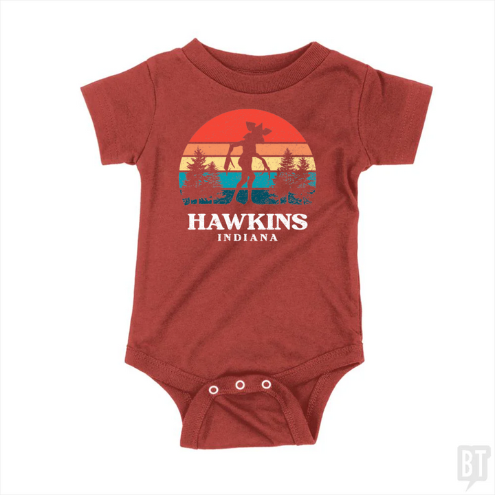 Hawkins Things Baby One-Piece
