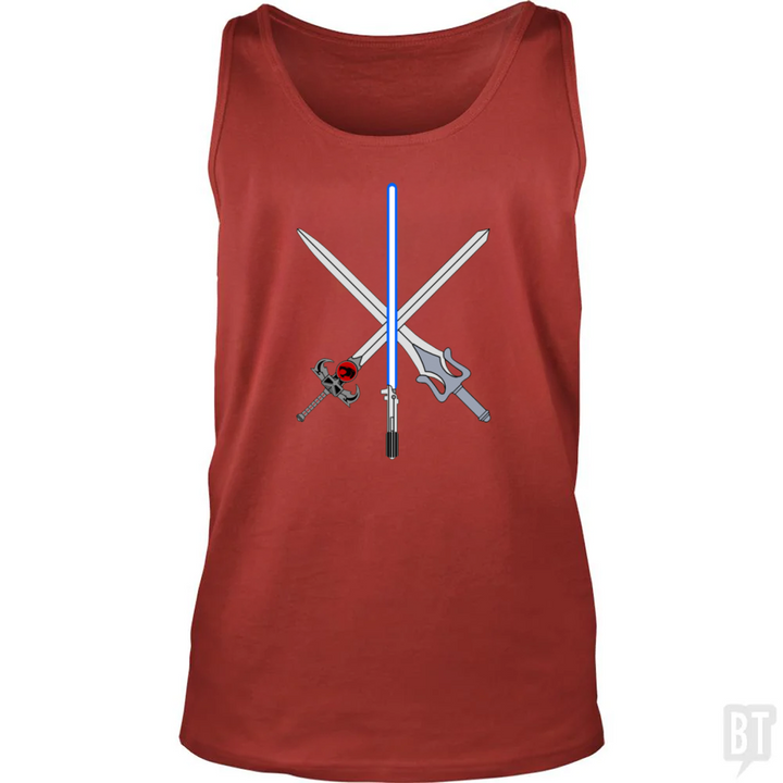 Choose Your Sword Tank Tops