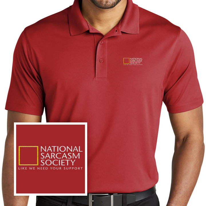 National Sarcasm Polo Shirt