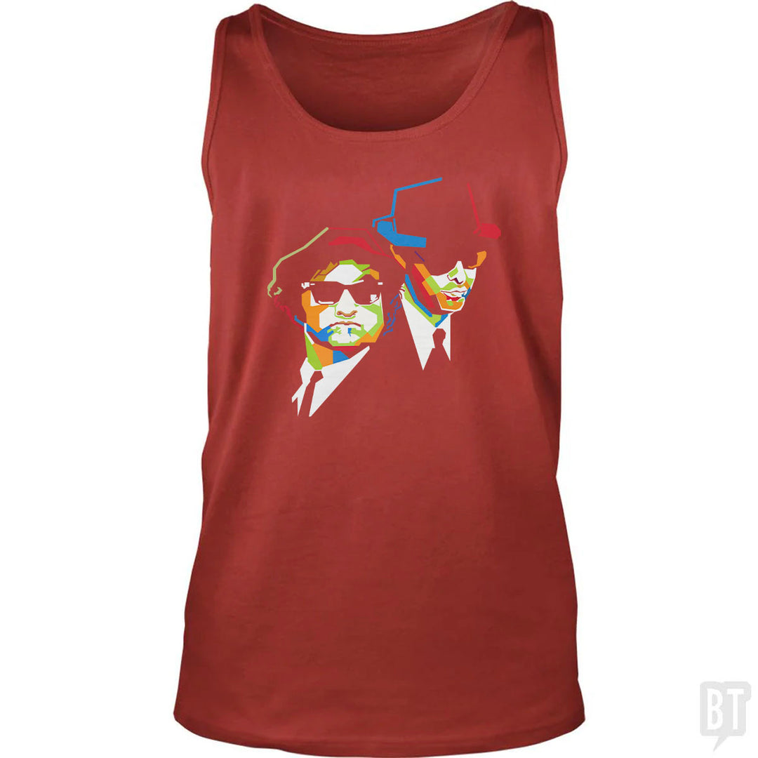 Blues Brothers Cubism Tank Top